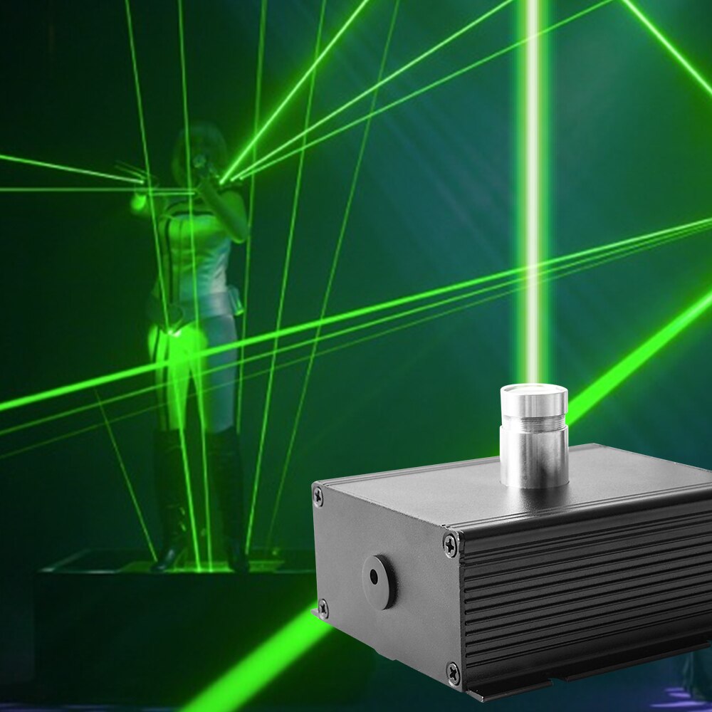 DJ Green Laser Light Rechargeable Pedal