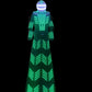 LED Robot Stilts Walker Costume Kryoman Suit