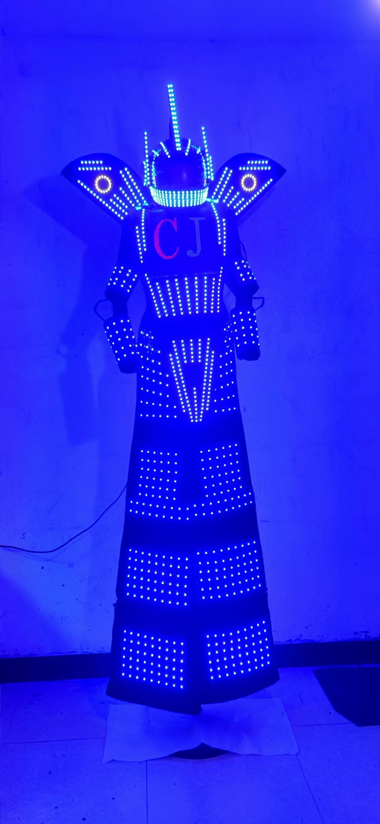 LED Screen Robot Costume