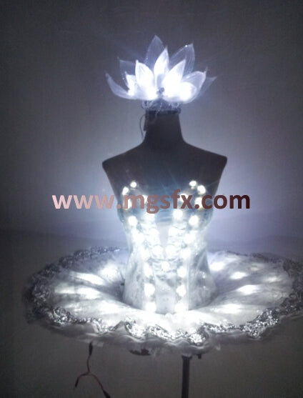 Women ballet dance led costume