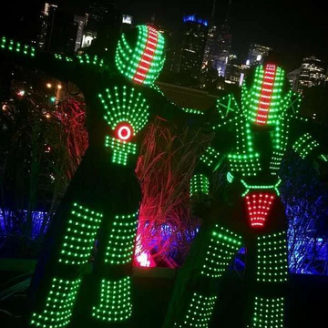 LED Robot Costume