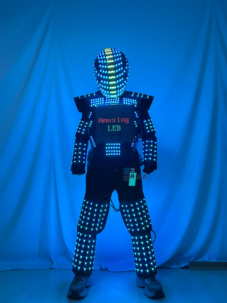LED Light-Up Armor Costume - Stage Performance Nightclub Atmosphere Pr