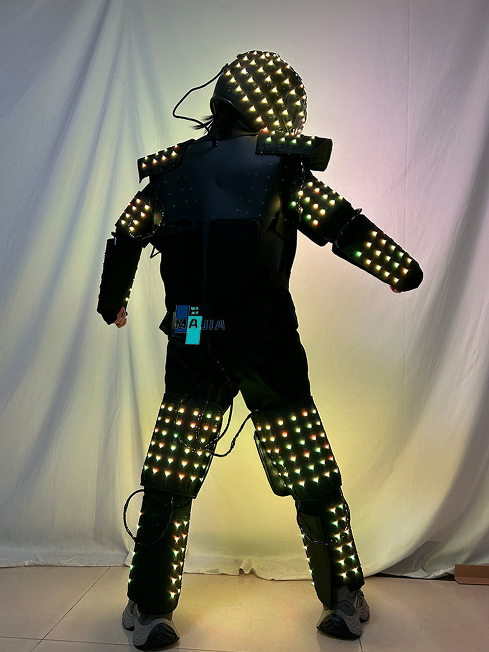 LED Light-Up Armor Costume - Stage Performance Nightclub Atmosphere Pr