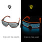 Glowing Glasses LED Gafas Luminous Bril Neon Christmas Glow Sunglasses Flashing Light Glass for Party Supplies Prop Costumes New