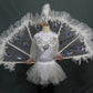 Women's Full-Color LED Peacock Wings LED Dance Party Stage Performance Wear Adult Ballet Skirt for Nightclub Catwalk Model Shows