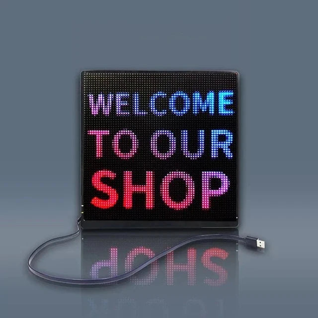 Usb Led Sign Program Usb Led Module Full Color Bluetooth Programmable Board Flexible Car Sc