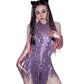 New Female Fashion Costume High Quality Elastic And Tassels For Performance Show