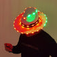 Party Luminous Cap Full color Cool LED Hat Neon LED Light Costume Party Fluorescent DJ BAR Dance Performances Carnival Party