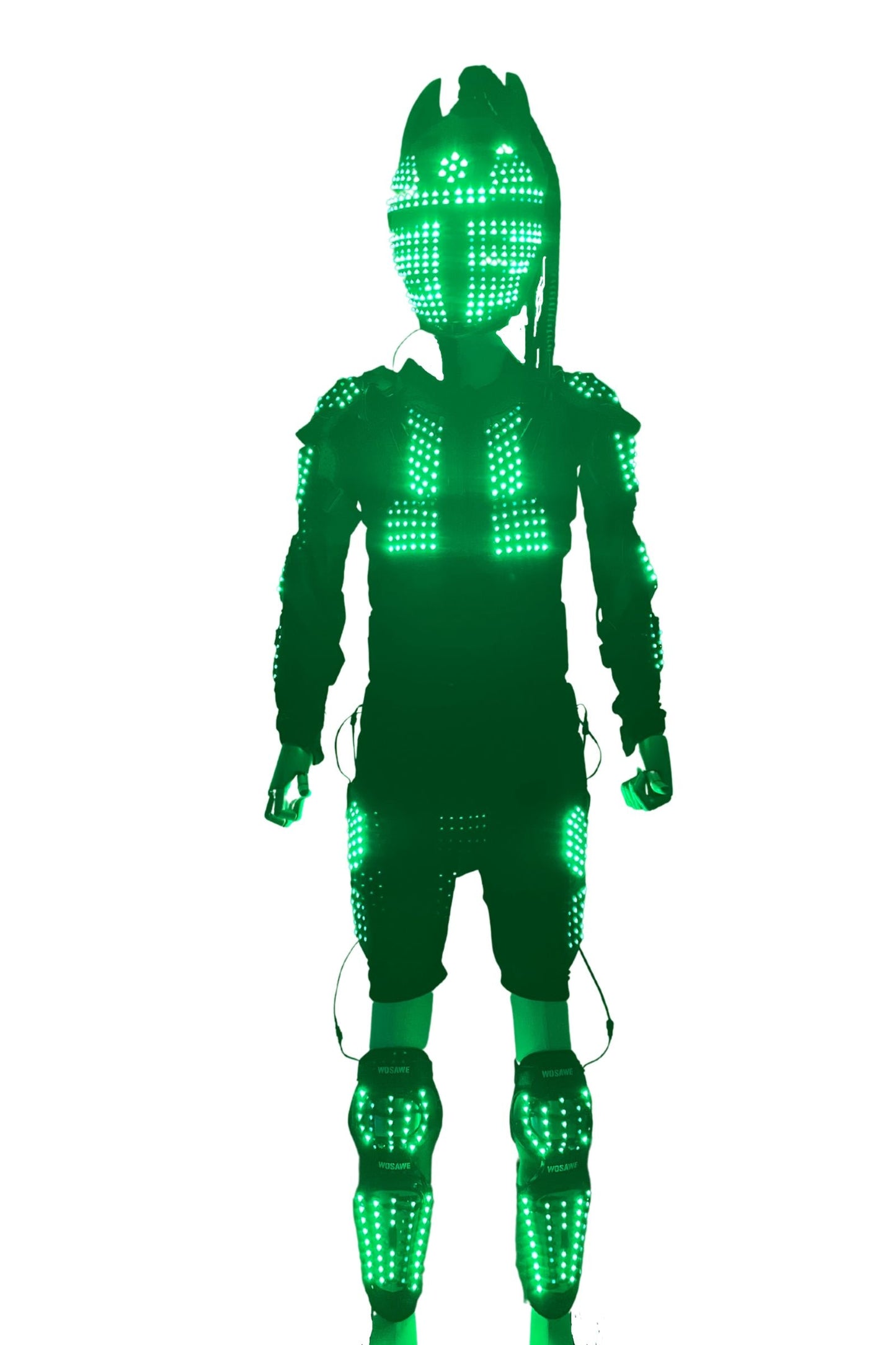 Nuevos trajes LED que iluminan los trajes para la ropa de actuación de baile Ropa de baile de escenario de DJ 