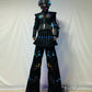 LED Robot Costume Female Skirt Dress Stilt Robot Suit Kryoman david guetta Future Female Warrior Party Show