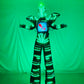 Full color LED Robot Costume Stilt Robot Suit Kryoman Clothing Celebration Party Show Entertainment Event