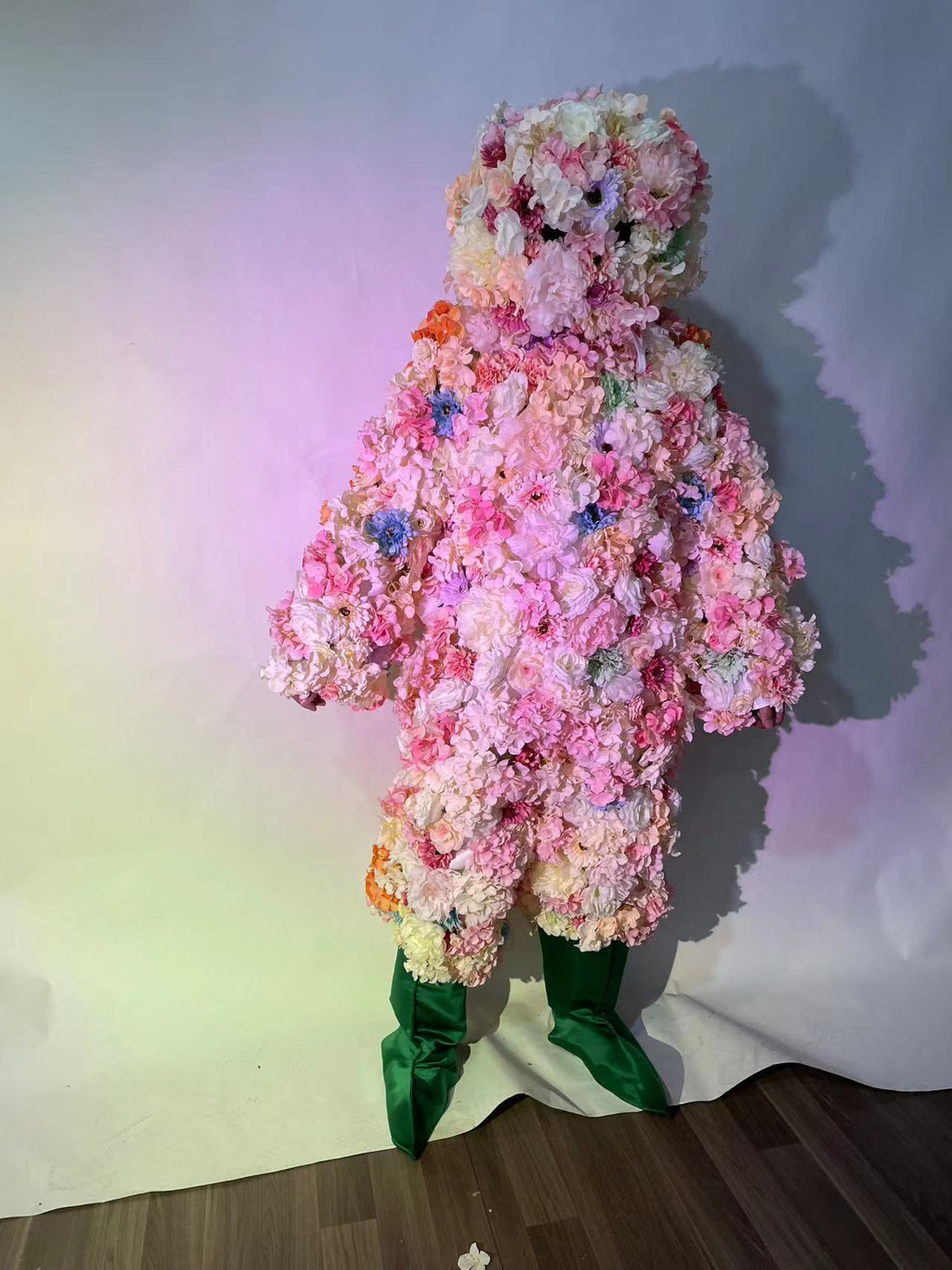 Modern Flower Costumes Nightclub Stage Performance Dance DJ