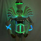 Colorful LED Punk Cyber Dance Suit Luminous Technology Costumes Bar Party Troupe Bar Gogo Clothing Nightclub Celebration Party