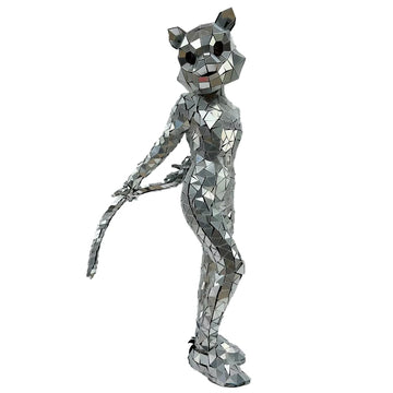 Mirror Girls Costume Animal Face Mask Cosplay Performance Show Cosplay Party Mirror Costume