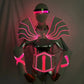 Colorful LED Punk Cyber Dance Suit Luminous Technology Costumes Bar Party Troupe Bar Gogo Clothing Nightclub Celebration Party