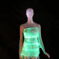 Luminous Light up Dress LED Carnival Dress Off-Shoulder Dance Costume Prom Special Occasion Ballroom  Party Festival Costumes fo