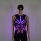 Luminous Men's Costumes Personality LED Lit Vest Halloween Gifts Bar Nightclub Stage Show Props