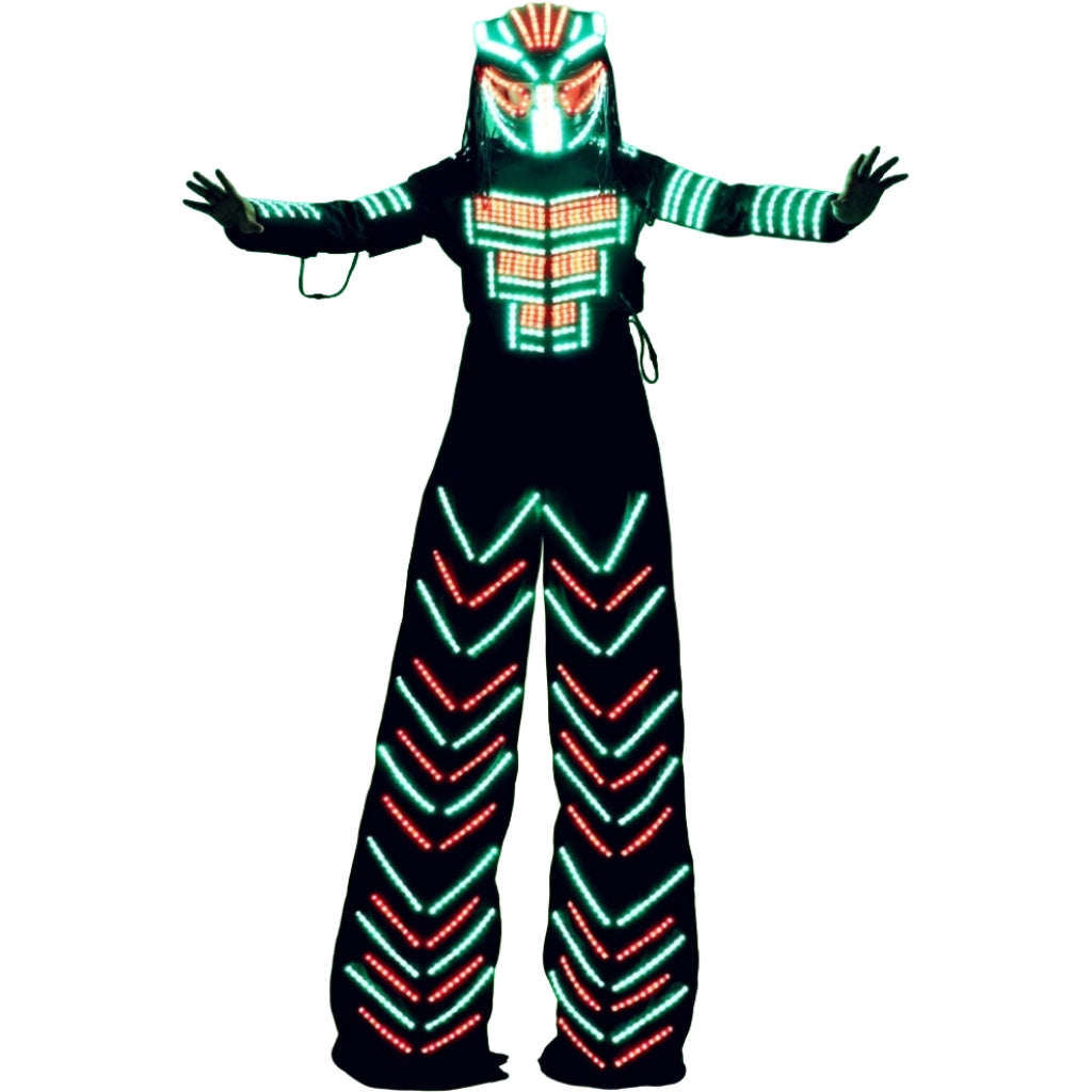 Trajes de luz LED para disfraces Ropa 