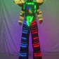 Full color LED Robot Costume Stilt Robot Suit Kryoman Clothing Celebration Party Show Entertainment Event