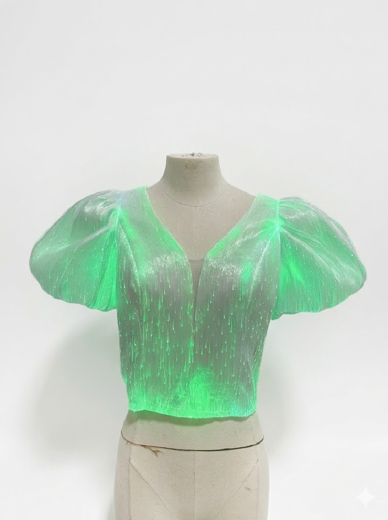 LED Fiber Optic Jellyfish Tutu Dress for Kids - Glowing Party Costume mother-daughter matching outfit