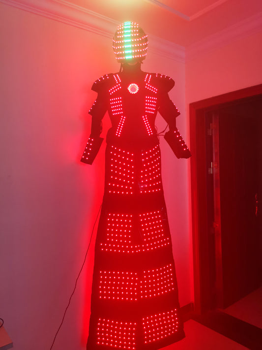 LEDロボット竹馬ウォーカーコスチューム