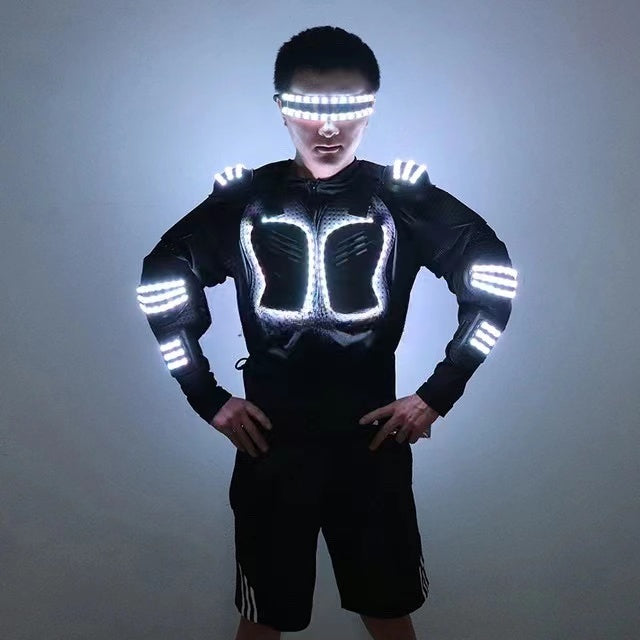 RGB Luminous Robot Suit