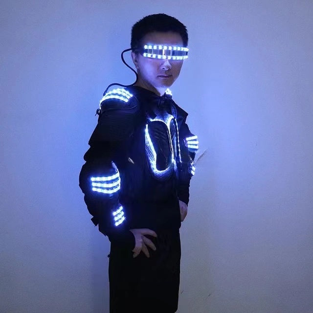 RGB Luminous Robot Suit