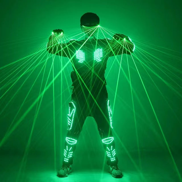 Nuevo traje de láser verde