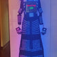 LED ロボット竹馬ウォーカー コスチューム スクリーン付き