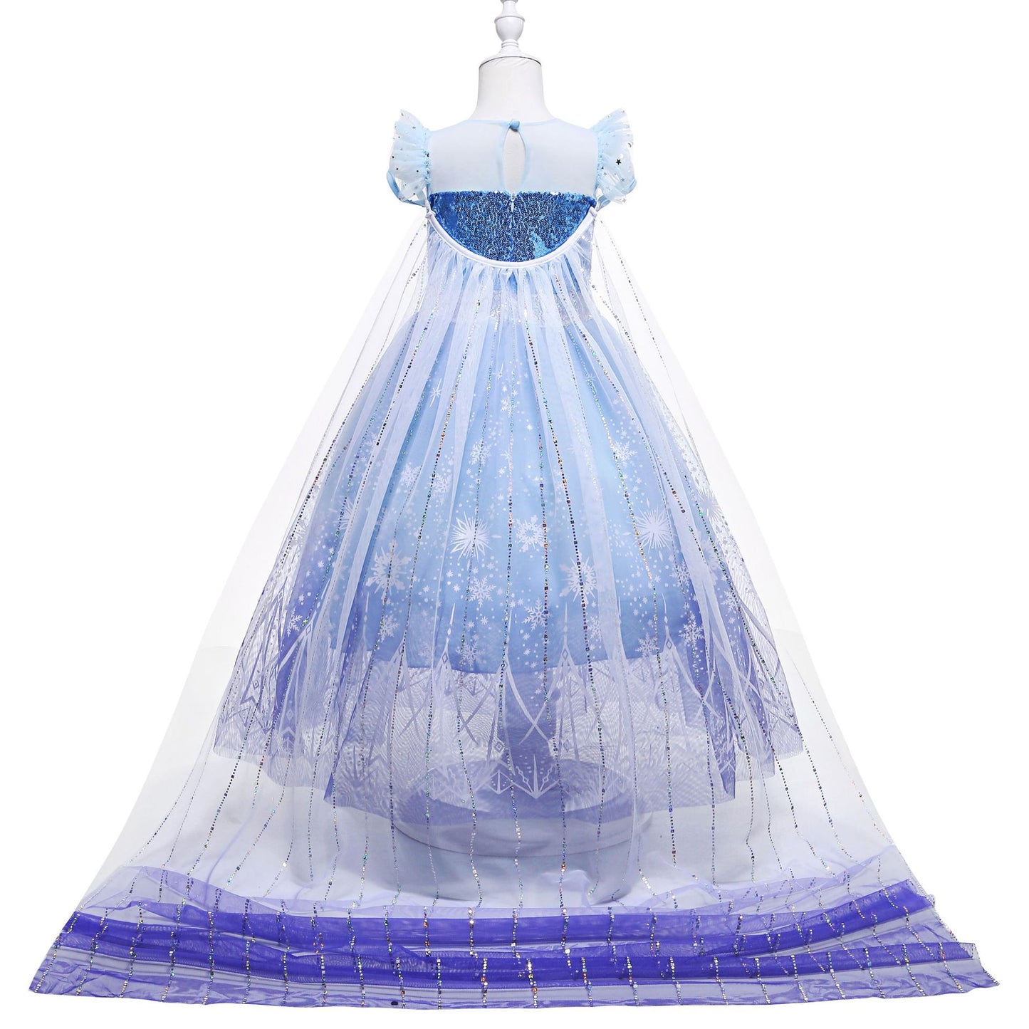 Frozen Princess Elsa LED Light Up Dress for Girls Kids