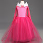 Sleeping Beauty Aurora Princess LED Dress for Girls Kids