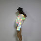 LED Costume for Women Luminous Bra Shorts Set