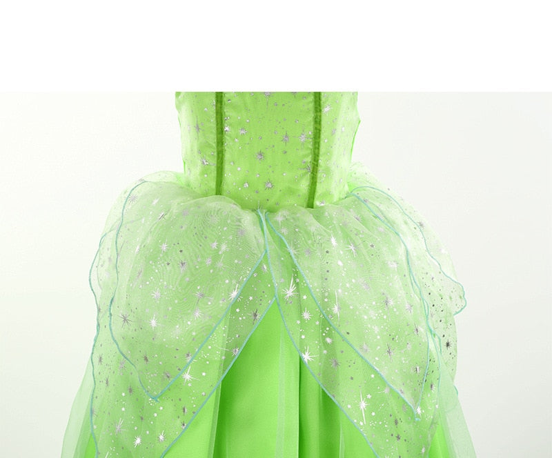 Tinker Bell LED Light Up Dress Ropa navideña para niños