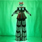 LED Robot Costume Female Skirt Dress