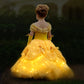 Princess Belle LED Light Up Dress for Girl