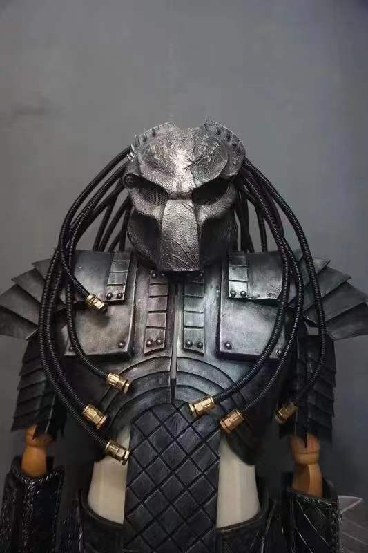 Jagged Warrior Armor Cosplay disfraz de depredador alienígena de halloween