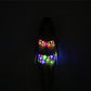 LED Costume for Women Luminous Bra Shorts Set