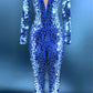 7 Colors Bling Mirrors Jumpsuit