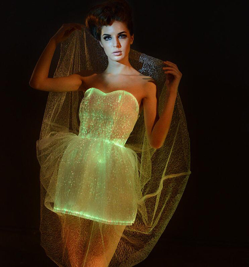 LED Light dress Luminous clothing