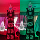 Stilts walker LED ROBOT / Nightclub puesta en escena LED Kryoman Robot disfraz / LED Trajes