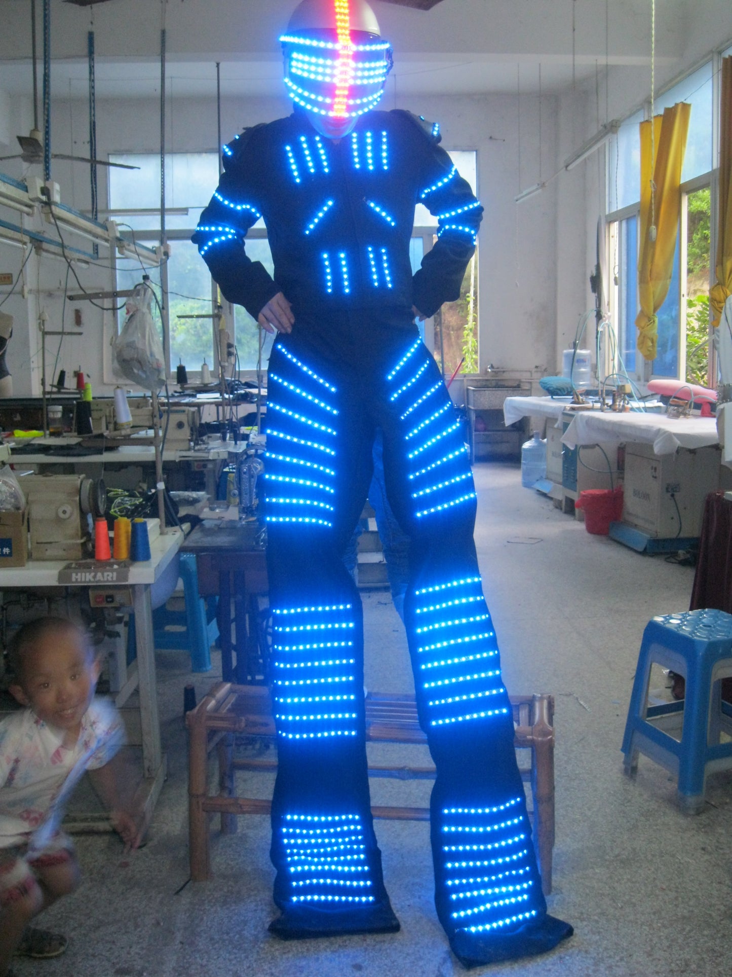 LEDロボット / LEDコスチューム / デビッド・ゲッタロボットスーツ / LEDロボットスーツ / ロボット服