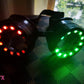 High quality remote control full color DJ Rezz LED Glasses goggles light up Mask Disco stage performance nightclub show party