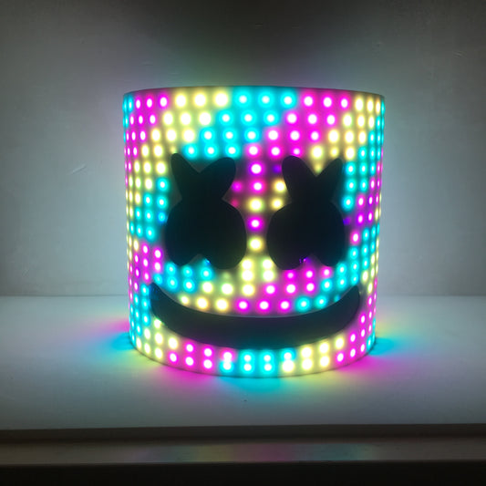 Casco de luz LED Dance DJ Clubwear Dance Performance Nightclub Luminous Light Up Headgear