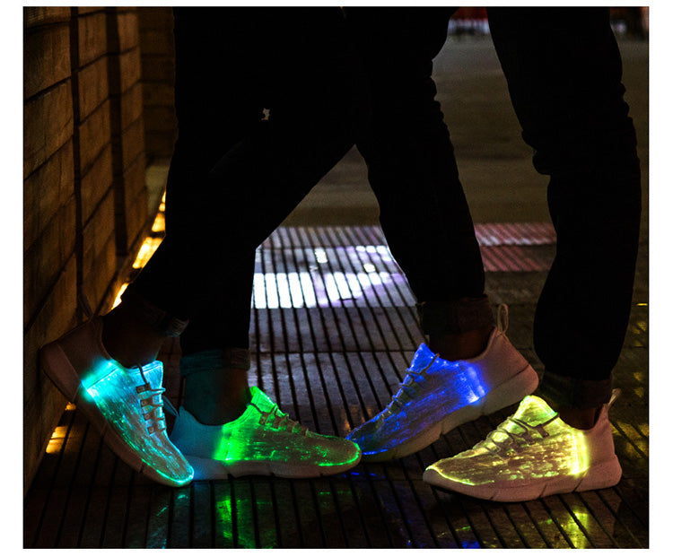 Summer Boy Luminous Glowing Sneakers Hombres Mujeres Niñas Niños