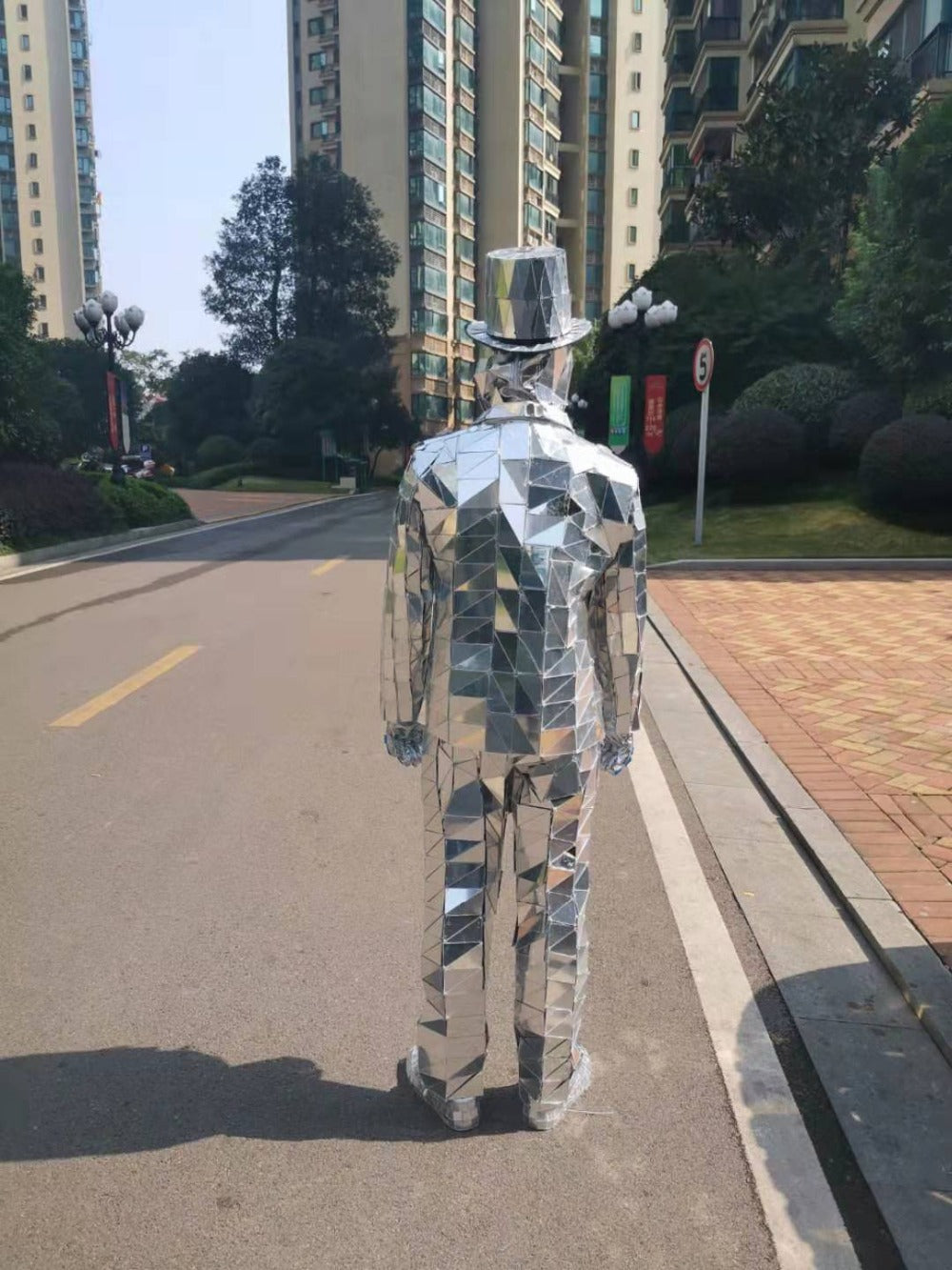 Mirror Man Costume