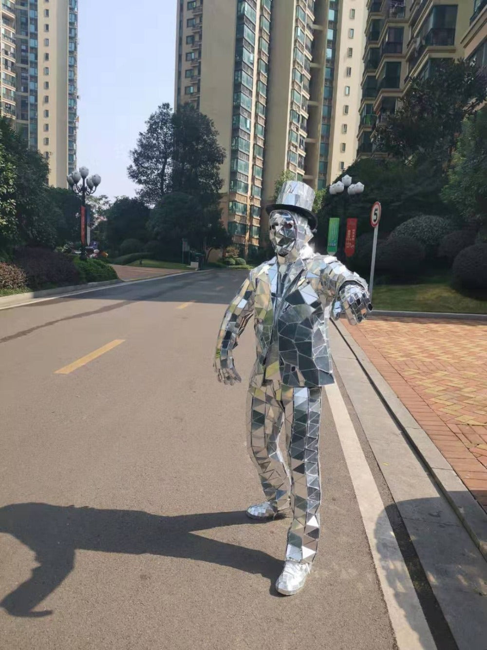 Mirror Man Costume