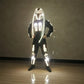 RGB Remote Control Led Flashing Robot Suits Luminous Armor Nightclub Bar Light Show Helmet