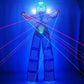 Led Predator Costume Rave Outfit Luminous Suits