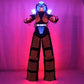 Led Predator Costume Rave Outfit Trajes luminosos