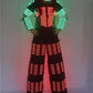 新着 LED ロボット衣装 LED ロボットスーツロボットジャケットレンジャー竹馬服発光衣装